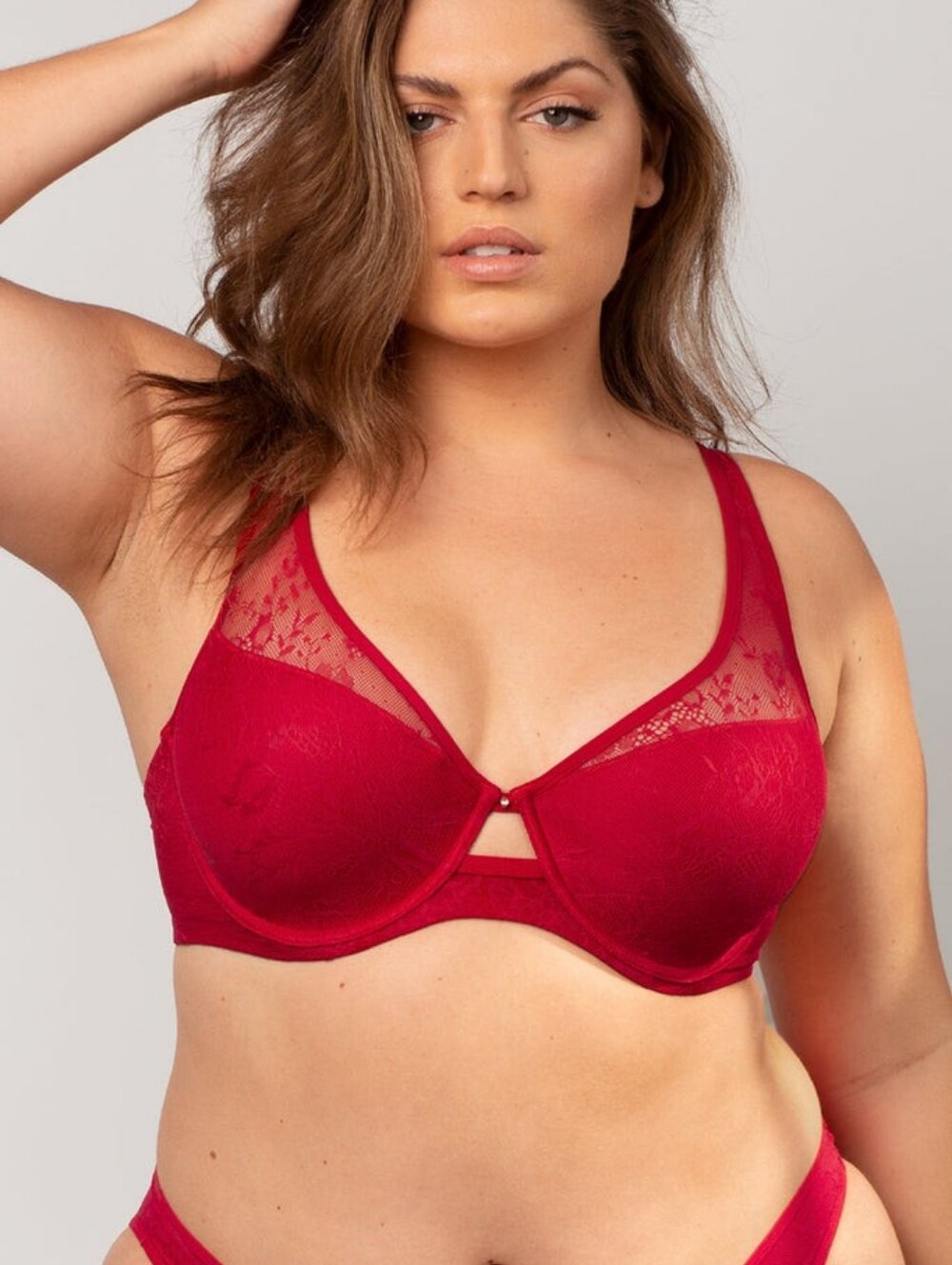 SMART & SEXY  Full coverage underwire padded lacey bra SZ 38DDD
